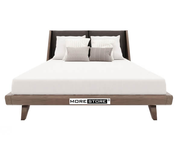 Ảnh của Giường ngủ gỗ óc chó chân vát