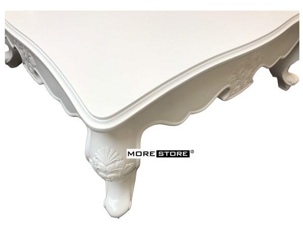 Ảnh của WHITE CENTER TABLE/ BÀN TRÀ GỖ TỰ NHIÊN  SƠN TRẮNG