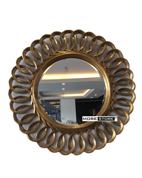 Ảnh của Gương tân cổ điển vành tròn độc đáo