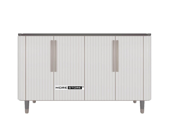 Ảnh của Mẫu kệ tủ hiện đại 4 cánh họa tiết kẻ dọc bắt mắt