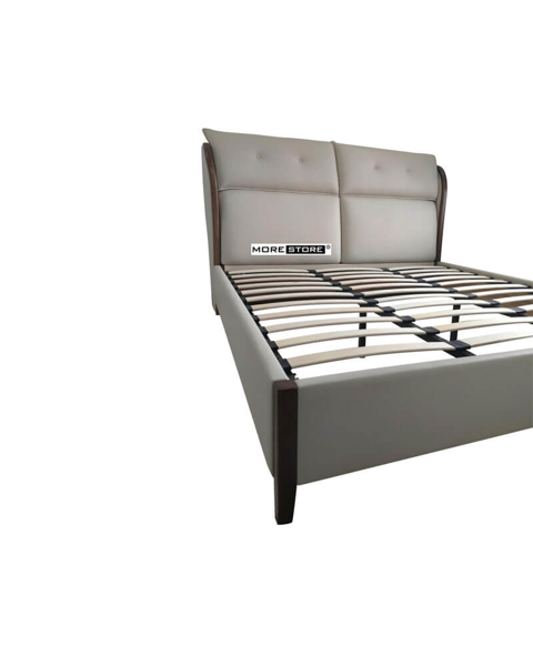 Ảnh của Mẫu giường ngủ đẹp bọc da hiện đại