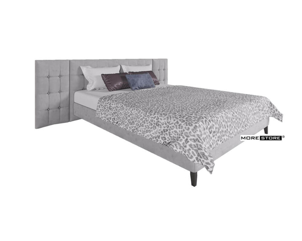 Ảnh của Giường ngủ hiện đại bọc nỉ Acacia nhập khẩu cao cấp