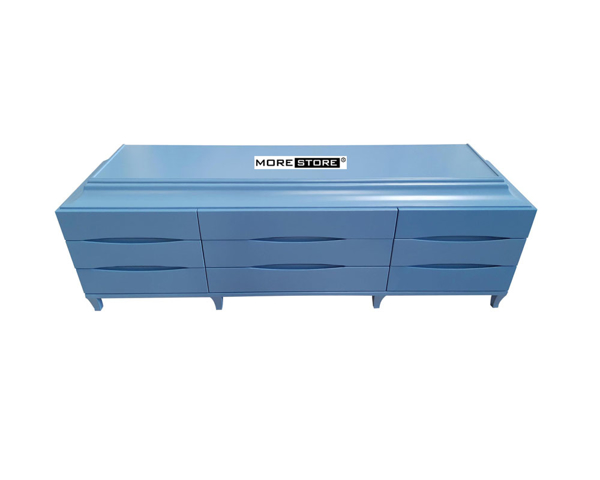 Ảnh của Mẫu kệ tủ ti vi màu trắng phong cách hiện đại