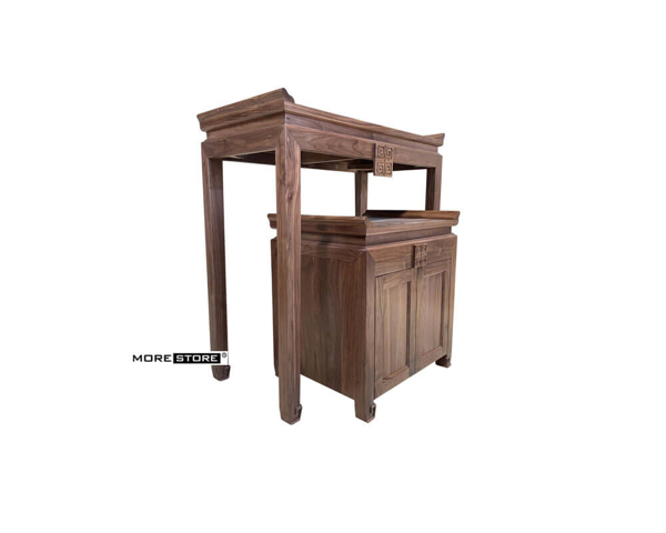 Ảnh của Mẫu tủ thờ gỗ óc chó tự nhiên nhập khẩu cao cấp