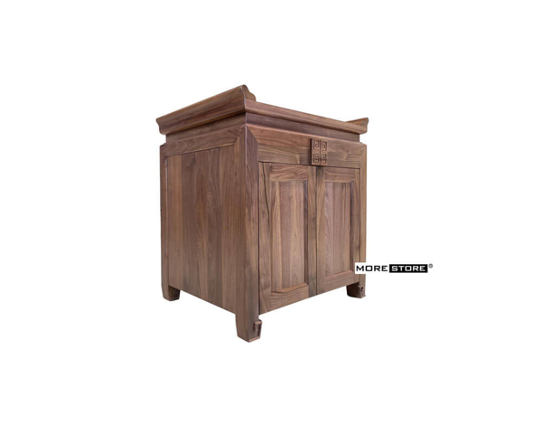 Ảnh của Mẫu tủ thờ gỗ óc chó tự nhiên nhập khẩu cao cấp