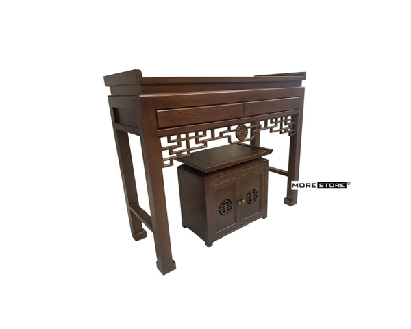 Ảnh của Bộ tủ thờ gỗ sồi  nhập khẩu phun sơn cao cấp