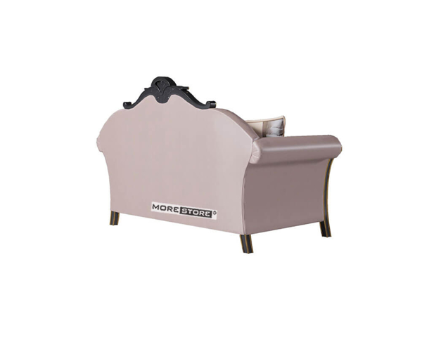 Ảnh của Ghế sofa văng đôi bọc da phong cách tân cổ điển