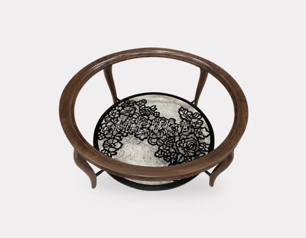 Ảnh của BÀN TRÀ TRÒN MẶT KÍNH