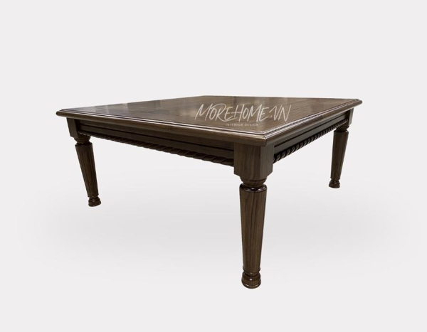 Ảnh của BÀN TRÀ VUÔNG GỖ TỰ NHIÊN