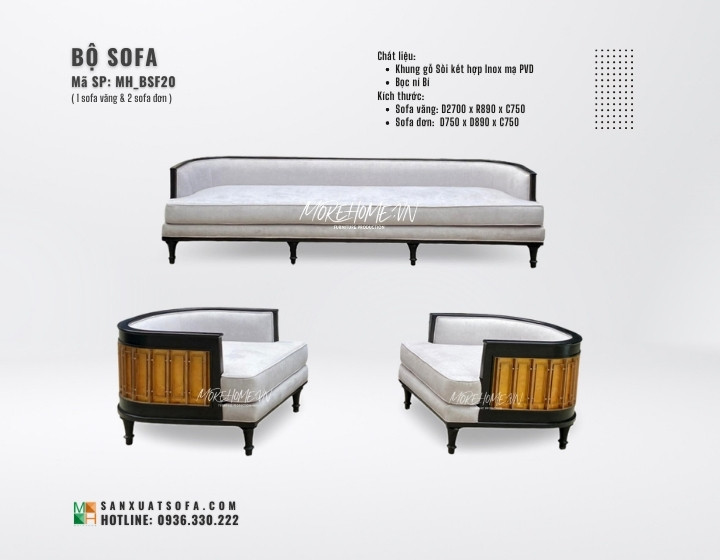Siêu thi nội thất MOREHOME. BỘ SOFA PHONG CÁCH ĐÔNG DƯƠNG| INDOCHINE STYLE